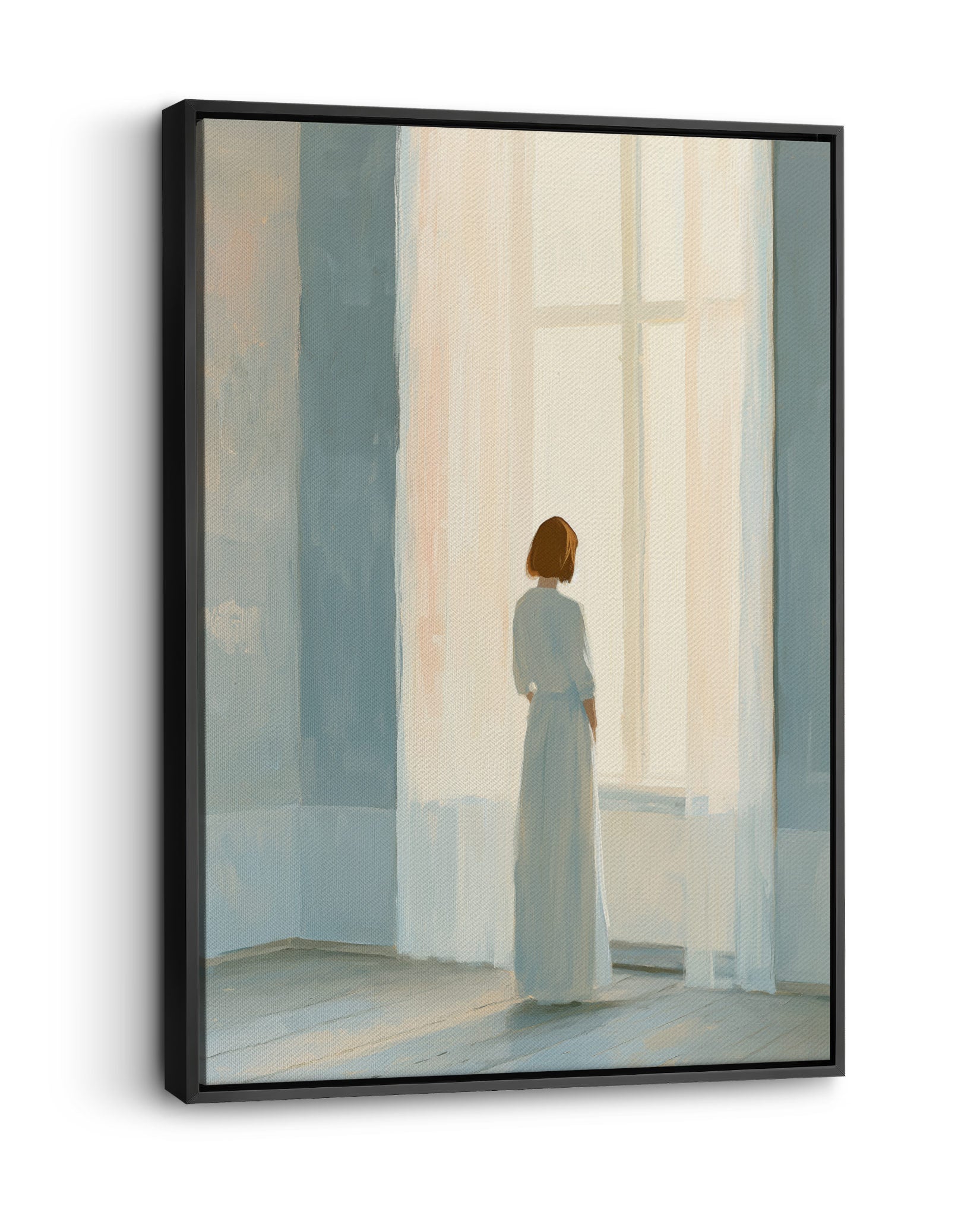 I väntan på världen-canvas