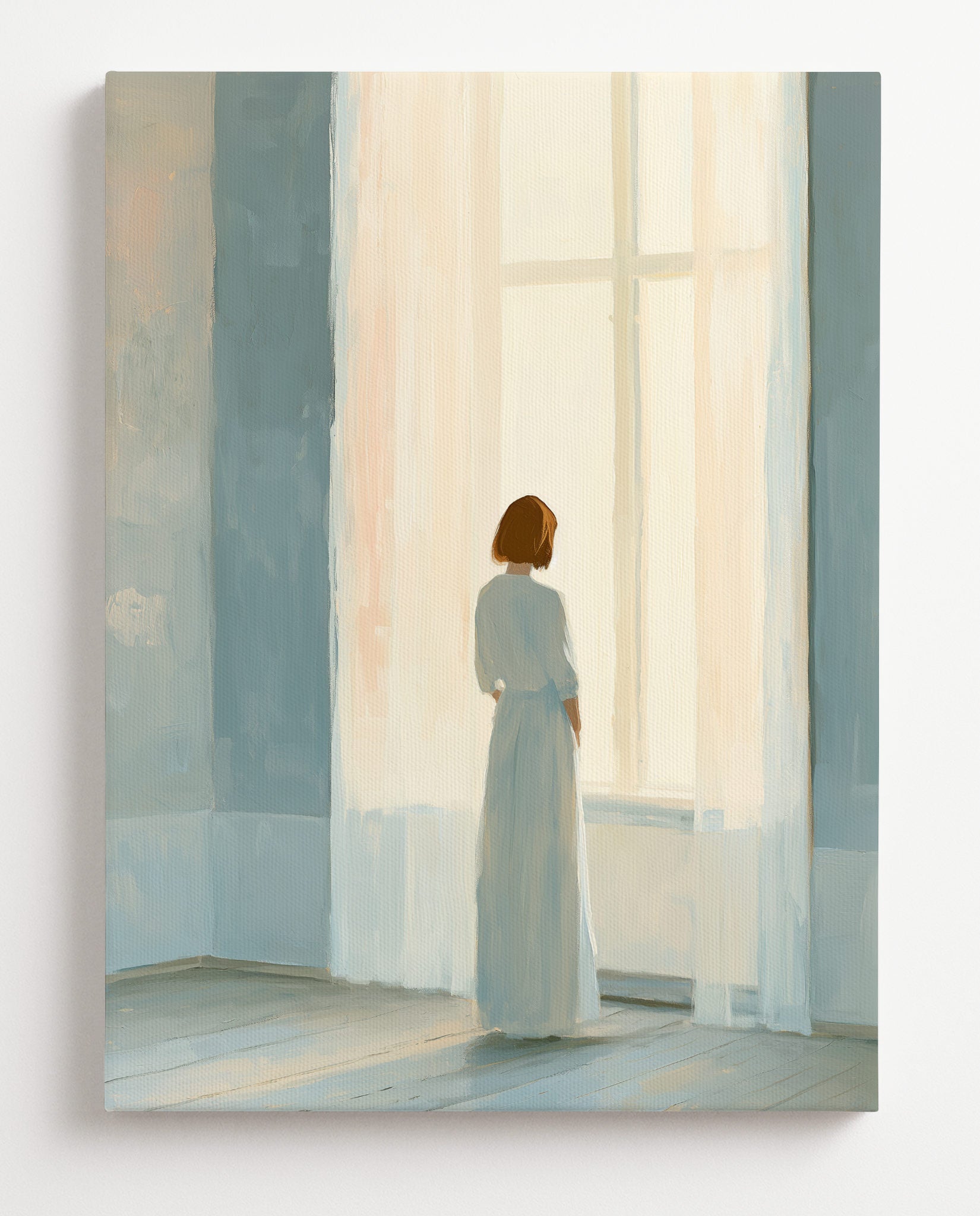 I väntan på världen-canvas