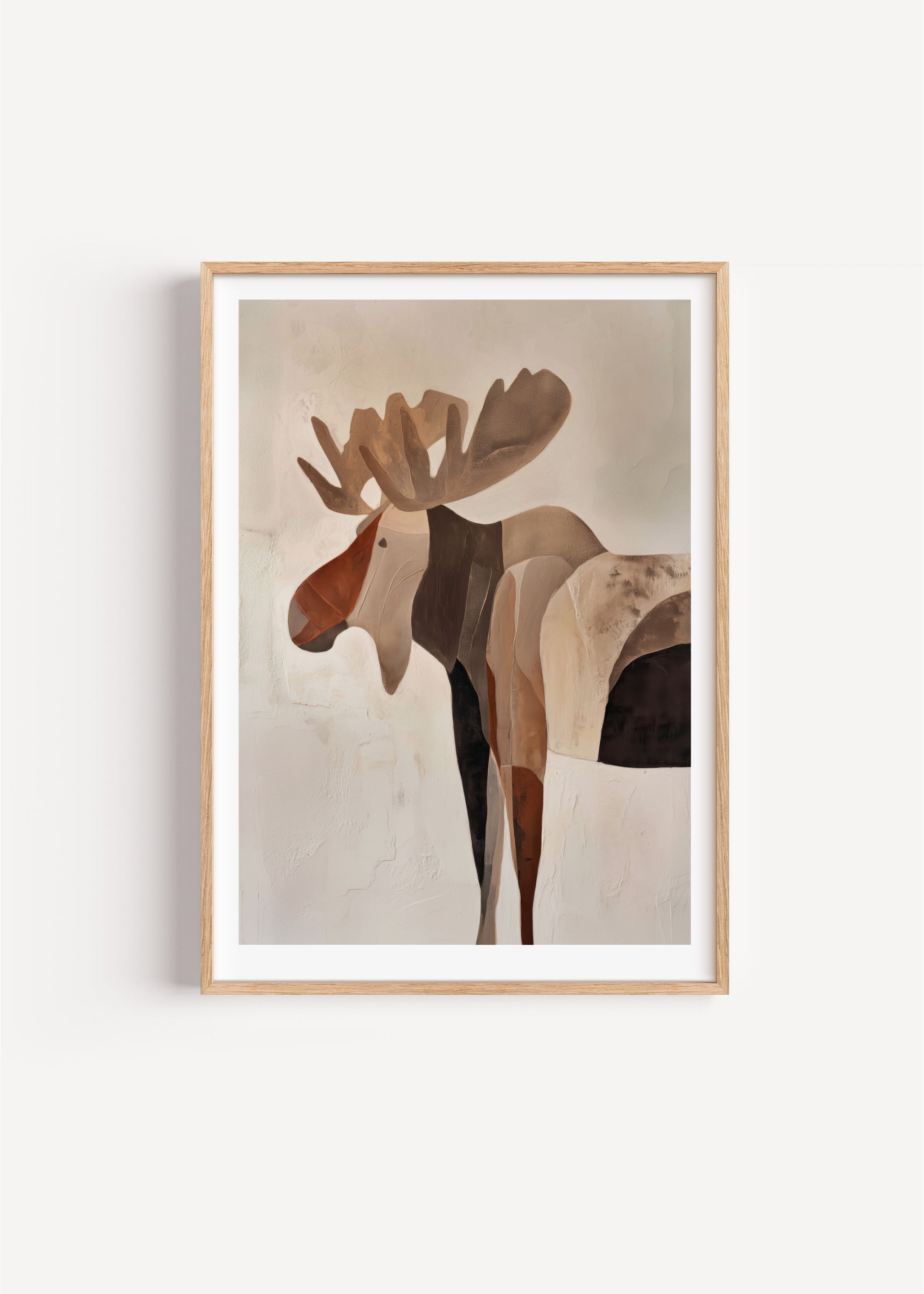 Jordnära älg