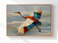 Tranans alla färger-canvas